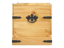 Baúl de almacenaje Corona Range de pino mexicano 91x49,5x47 cm ES676429