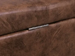 Baúl de almacenamiento Kriens XXL, imitación ante