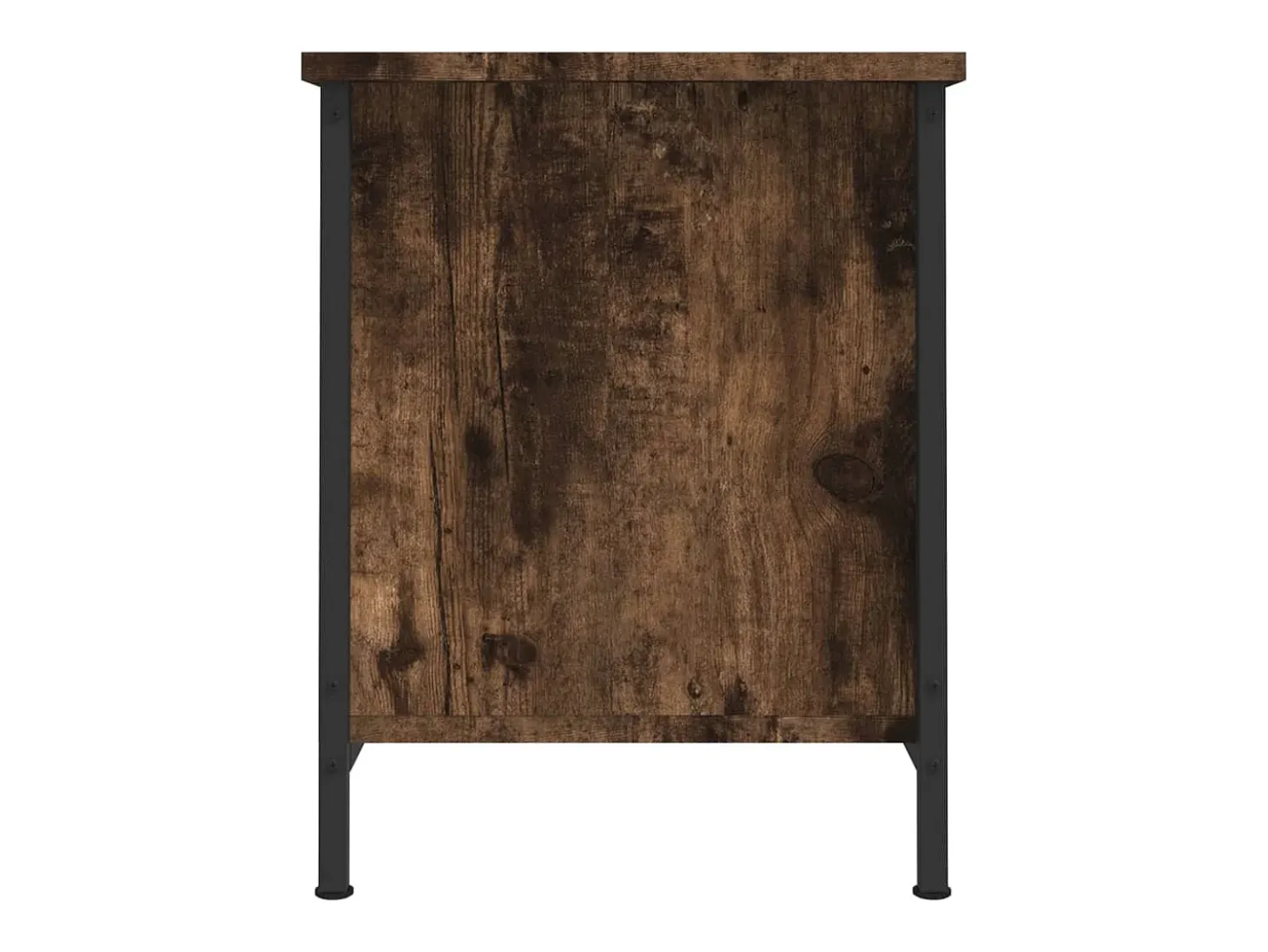 Ballyknockan Mueble de TV madera contrachapada roble ahumado 60x35x45 cm