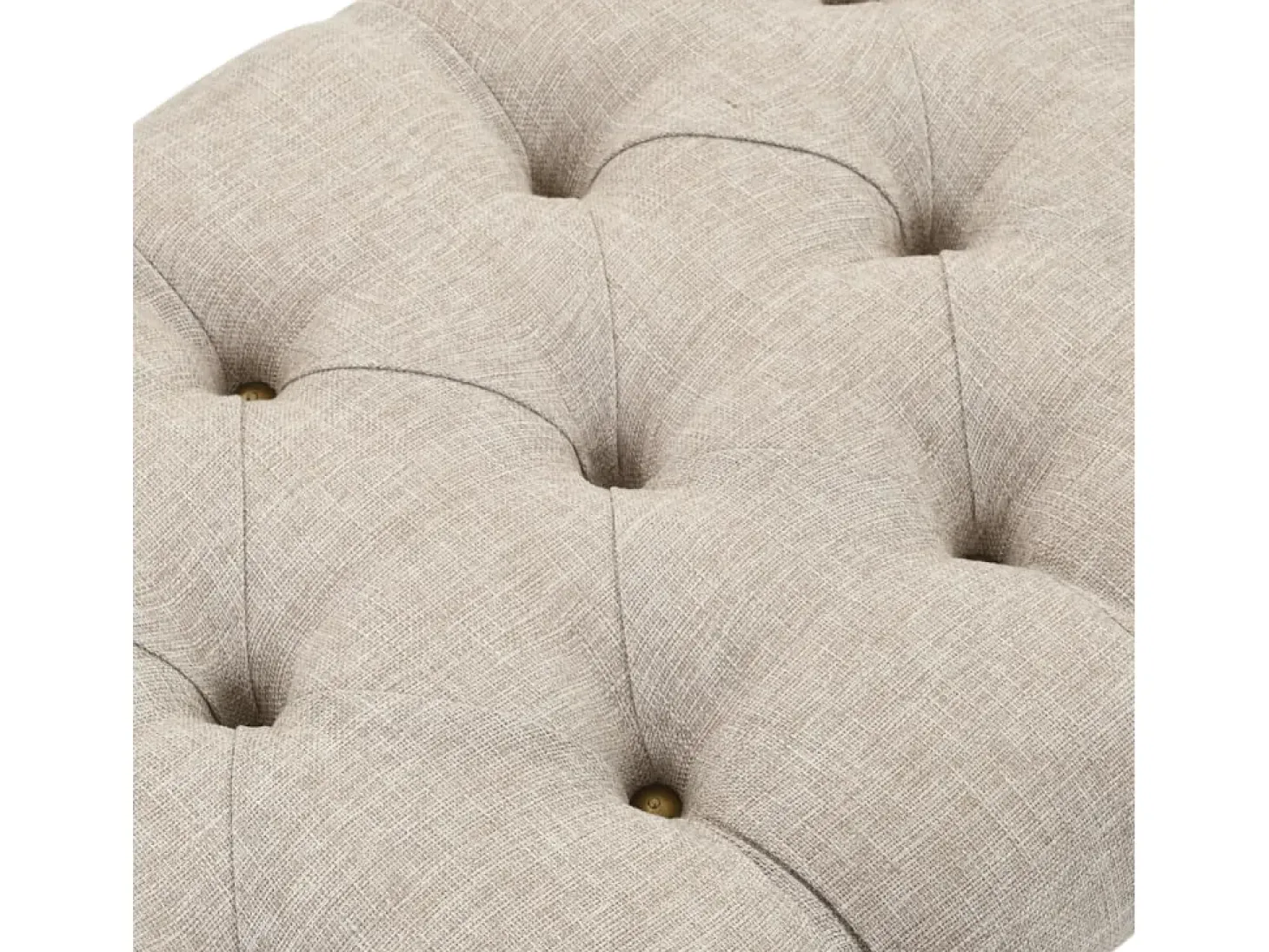 Banco con almacenaje Madera maciza y tela 103 x 51 x 44 cm