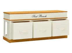 Banco de entrada de almacenamiento mueble zapatero ES714427