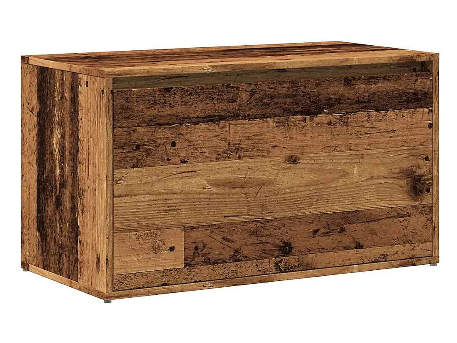 Banco de entrada 80x40x45 cm madera vieja de ingeniería de madera