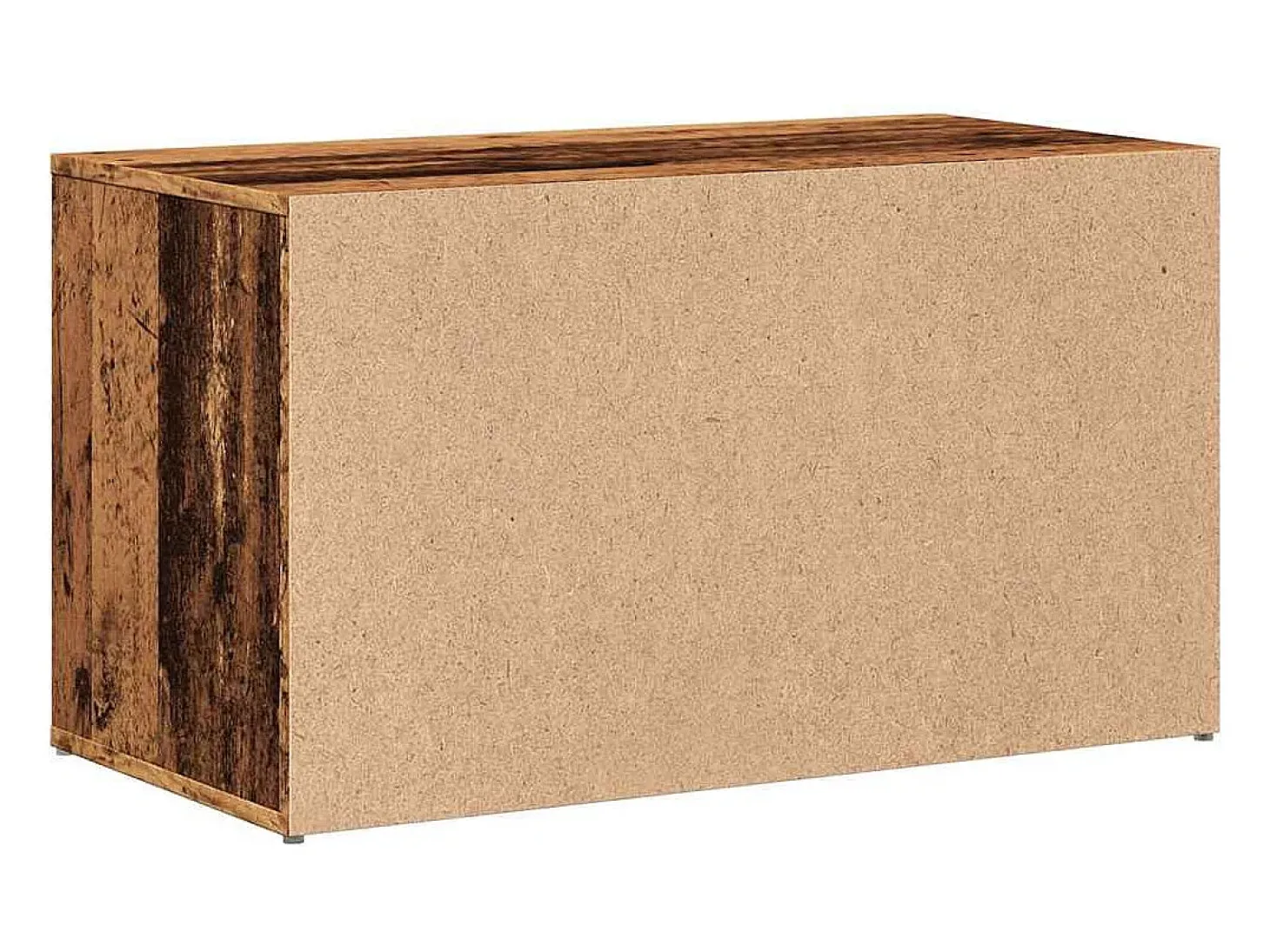 Banco de entrada 80x40x45 cm madera vieja de ingeniería de madera