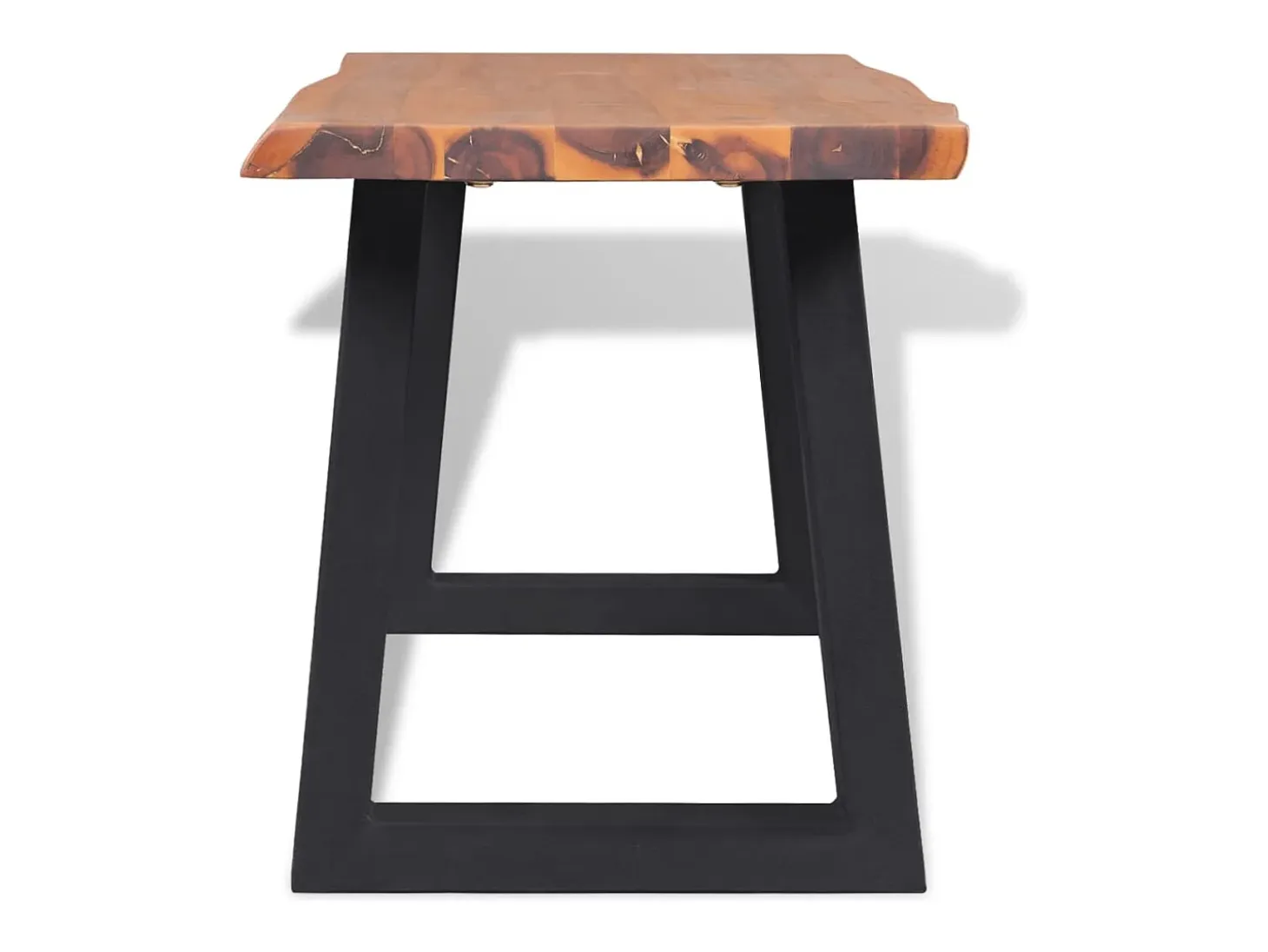 Banco de madera maciza de acacia 160 cm