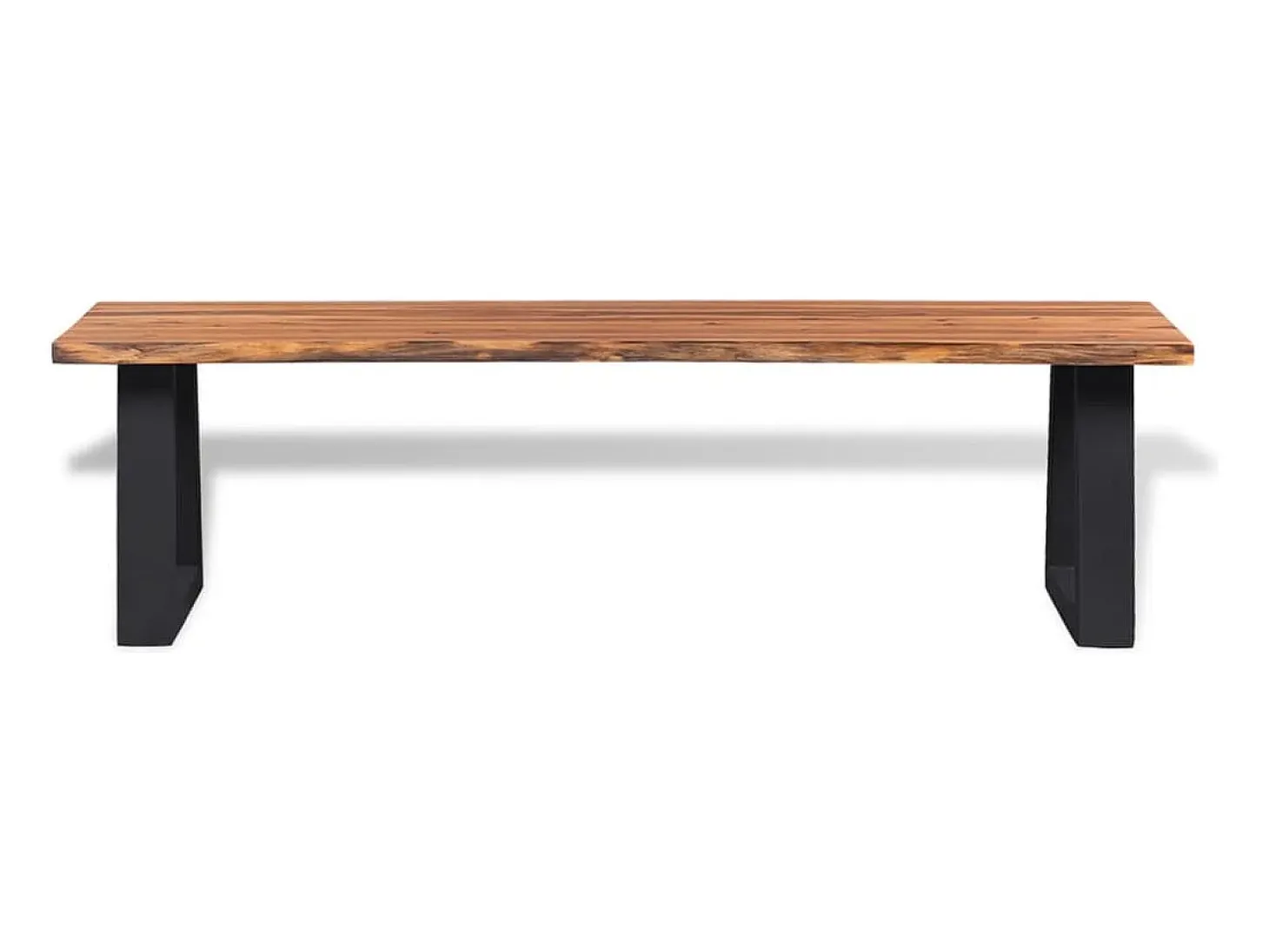 Banco de madera maciza de acacia 160 cm