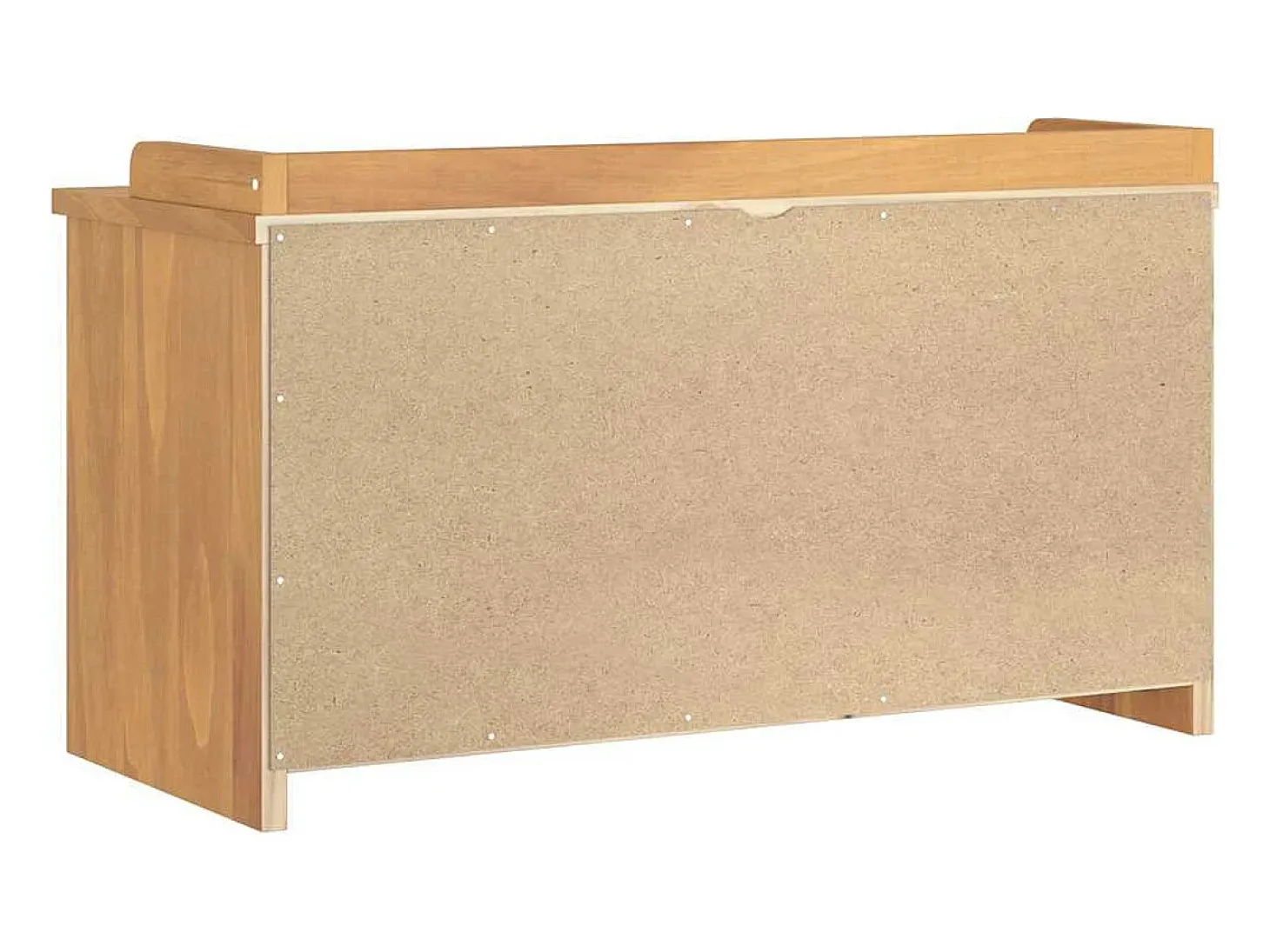 Banco de recibidor SANDNES 87x40x50 cm madera maciza de pino