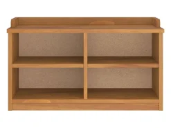 Banco de recibidor SANDNES 87x40x50 cm madera maciza de pino