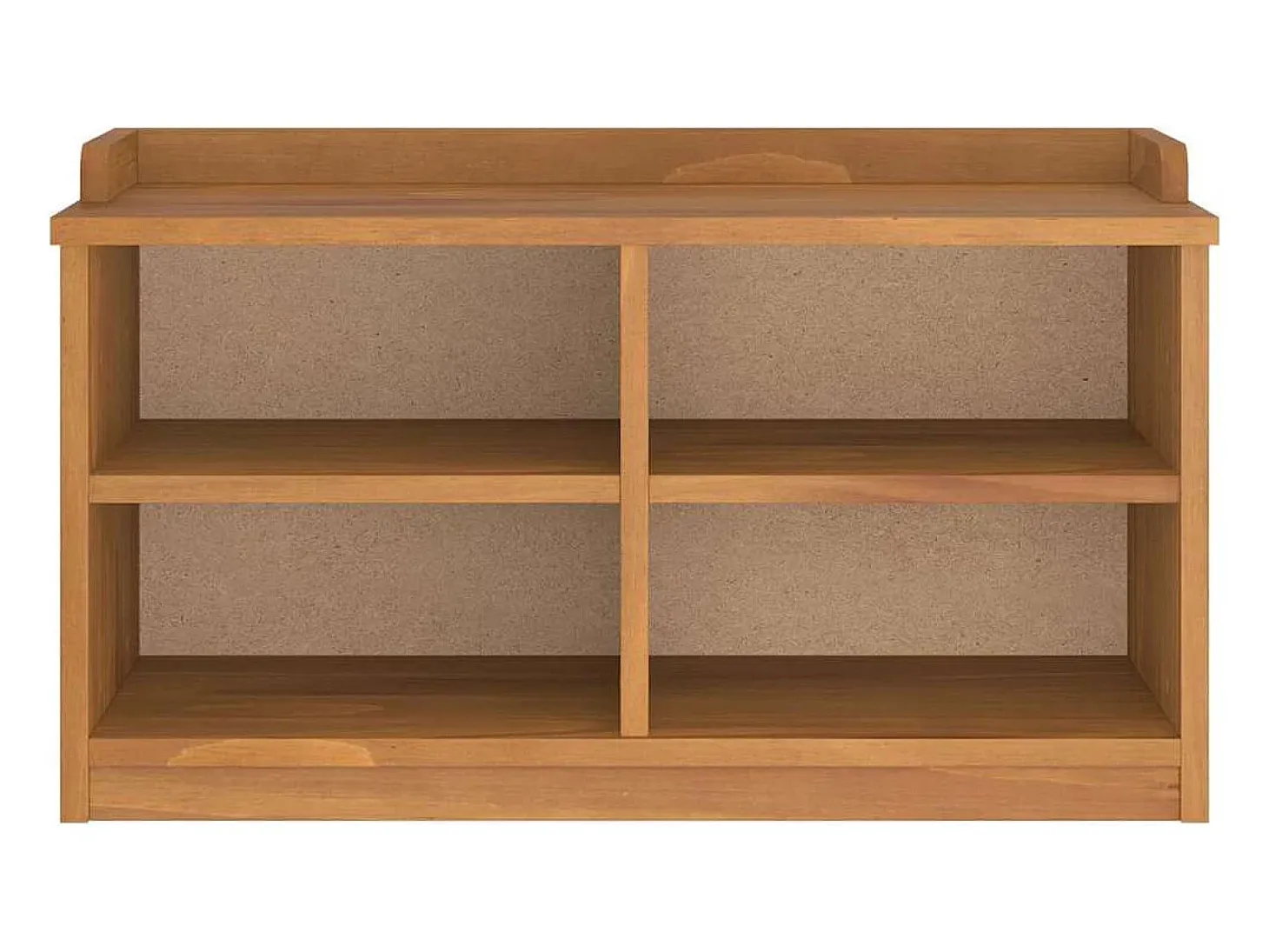 Banco de recibidor SANDNES 87x40x50 cm madera maciza de pino