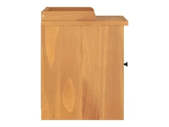 Banco de recibidor SANDNES 45x40x50 cm madera maciza de pino