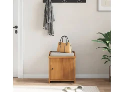 Banco de recibidor SANDNES 45x40x50 cm madera maciza de pino