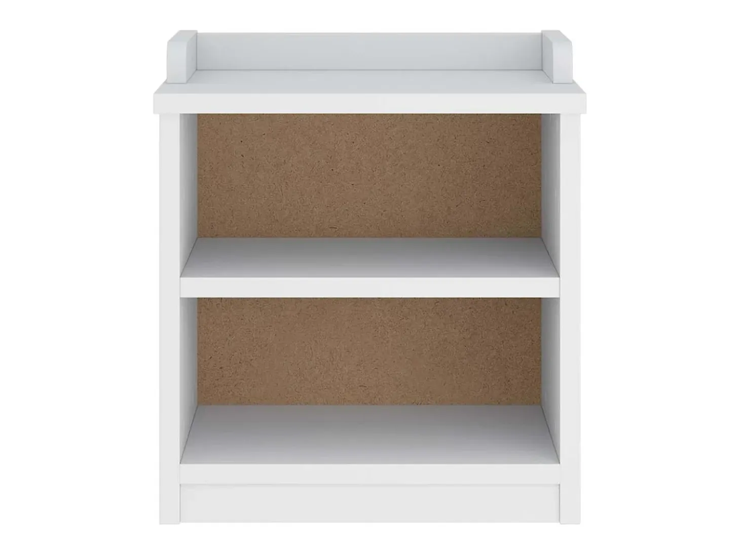 Banco de recibidor SANDNES blanco 45x40x50 cm madera maciza de pino