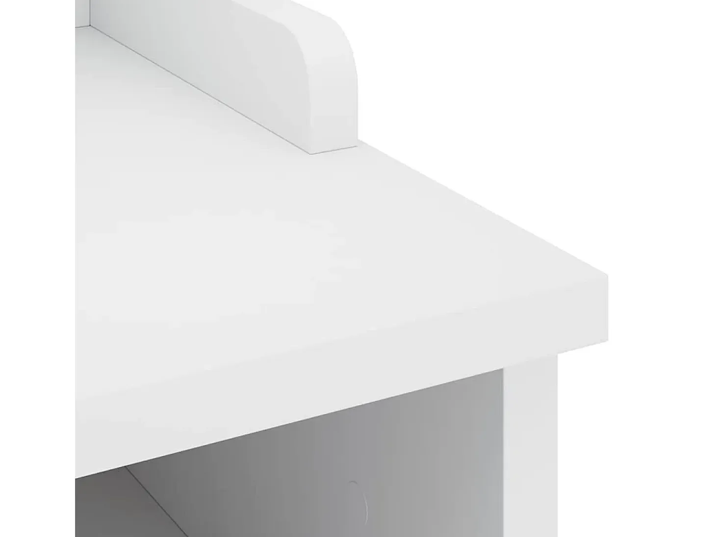 Banco de recibidor SANDNES blanco 45x40x50 cm madera maciza de pino