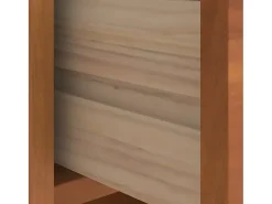 Banco de recibidor SANDNES 45x40x50 cm madera maciza de pino