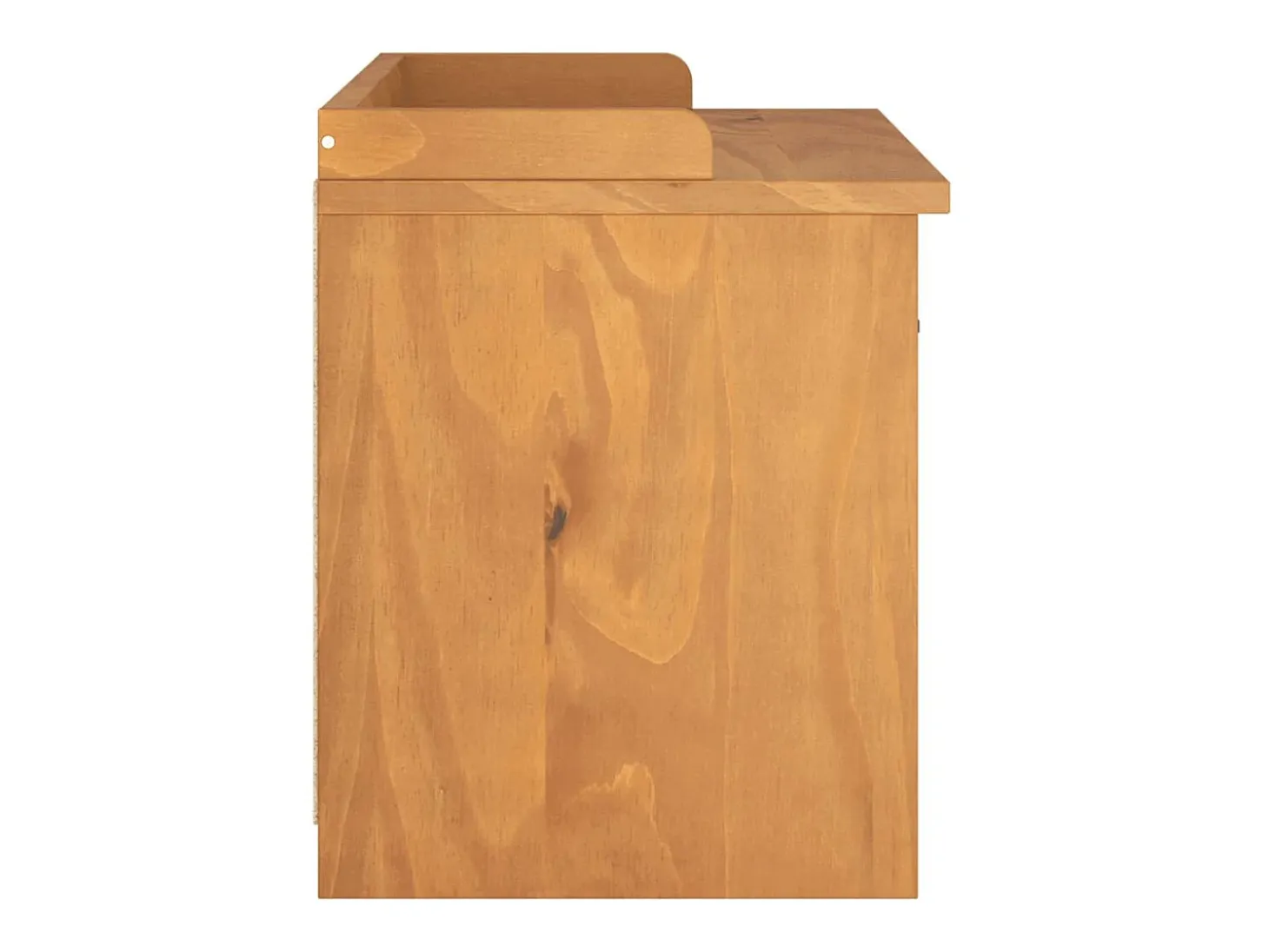 Banco de recibidor SANDNES 87x40x50 cm madera maciza de pino