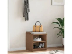 Banco de recibidor SANDNES 45x40x50 cm madera maciza de pino
