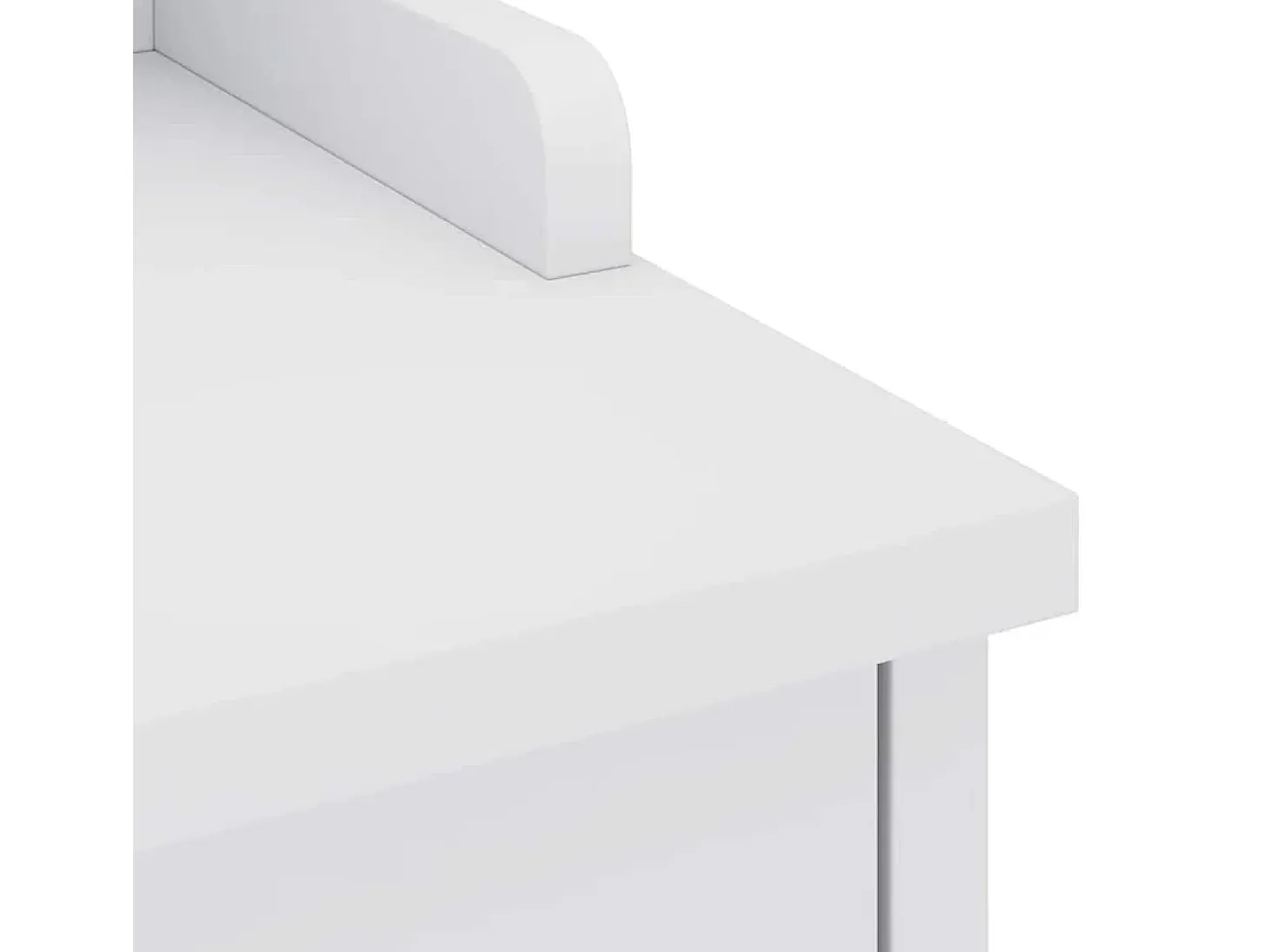 Banco de recibidor SANDNES blanco 87x40x50 cm madera maciza de pino