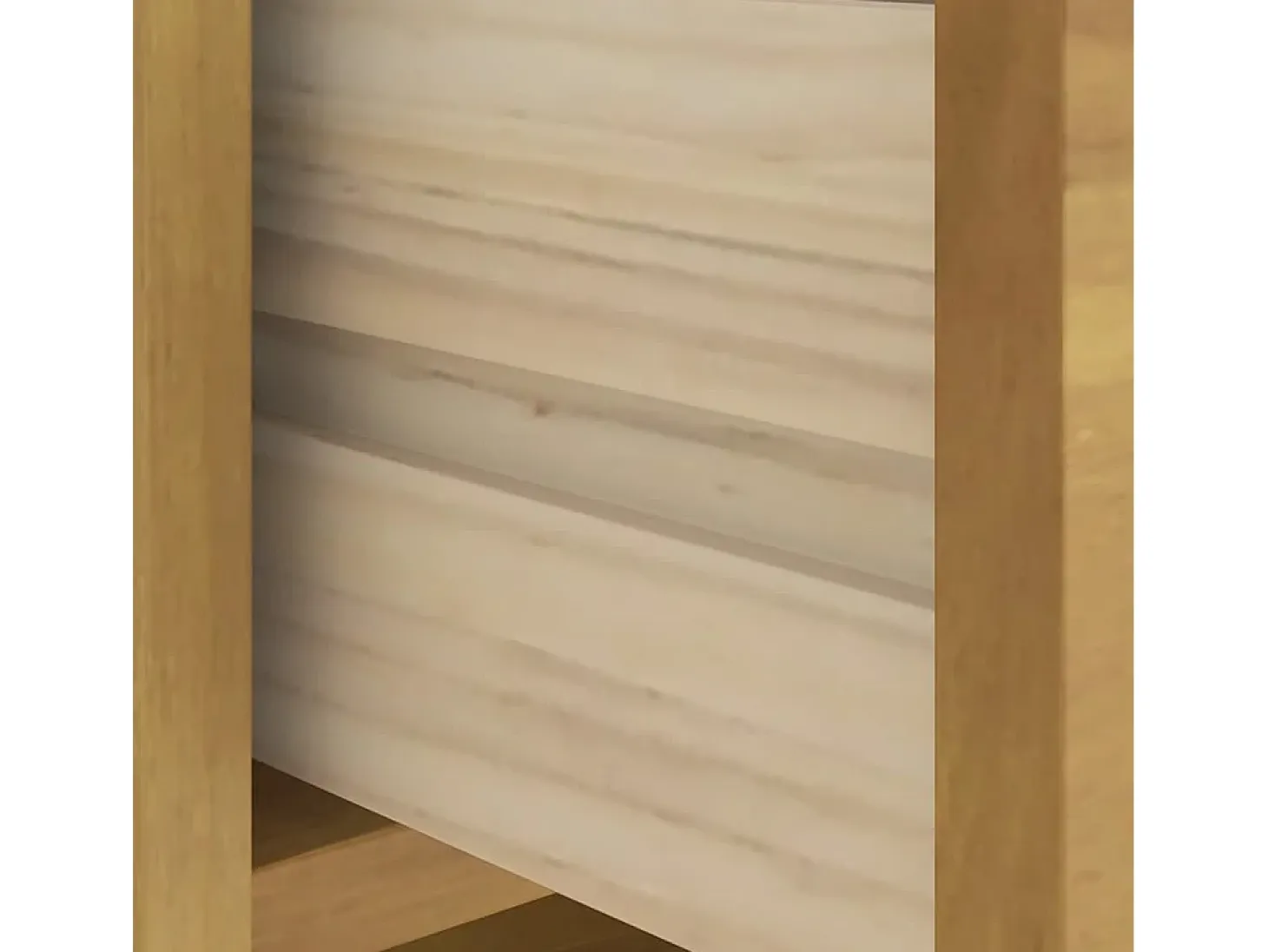 Banco de recibidor SANDNES 87x40x50 cm madera maciza de pino