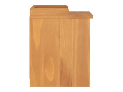Banco de recibidor SANDNES 45x40x50 cm madera maciza de pino