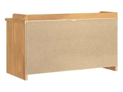 Banco de recibidor SANDNES 87x40x50 cm madera maciza de pino