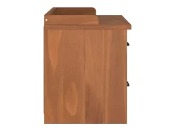 Banco de recibidor SANDNES 87x40x50 cm madera maciza de pino