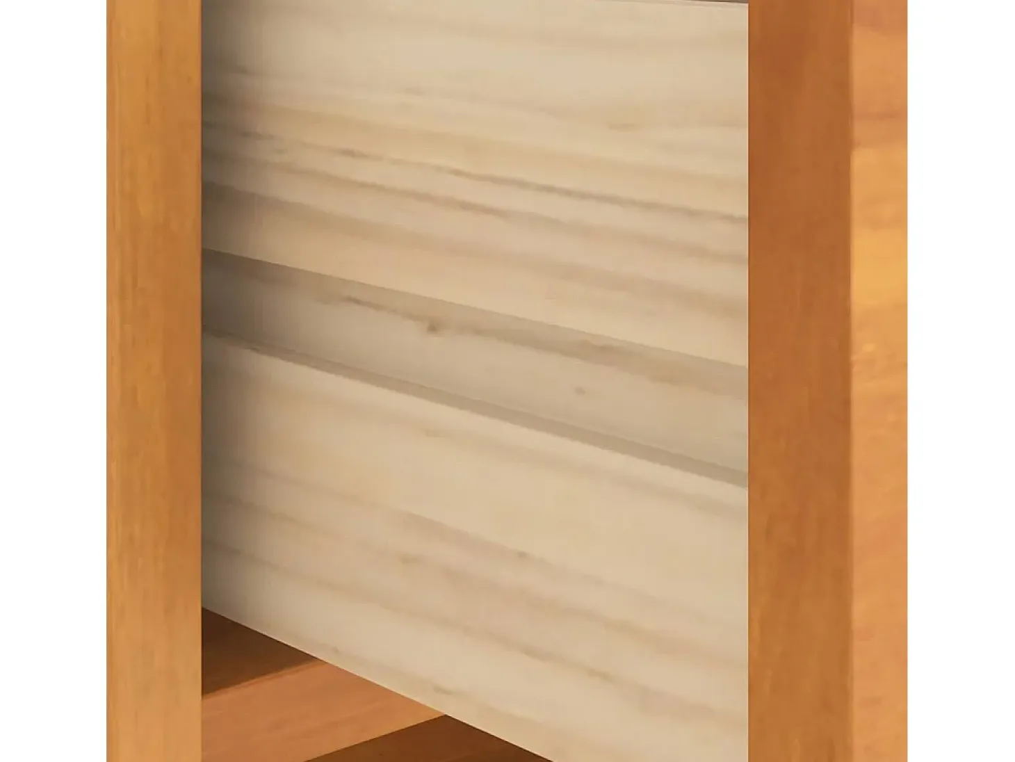Banco de recibidor SANDNES 87x40x50 cm madera maciza de pino