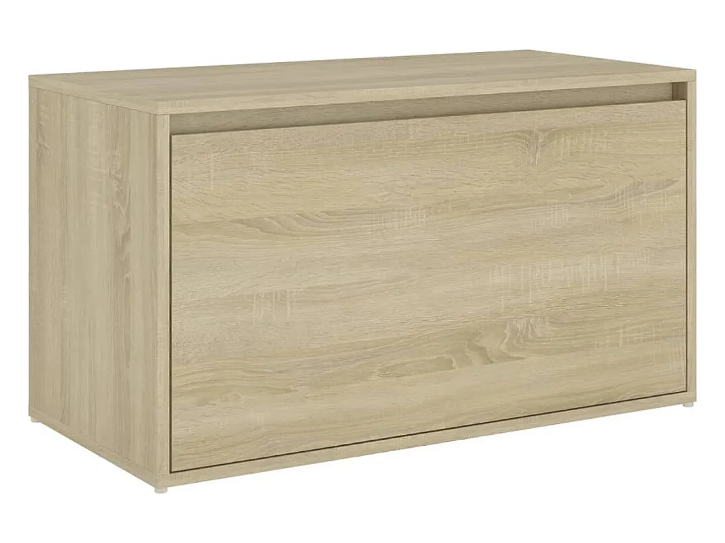 Banco de recibidor 80x40x45 cm Roble Sonoma Madera de ingeniería