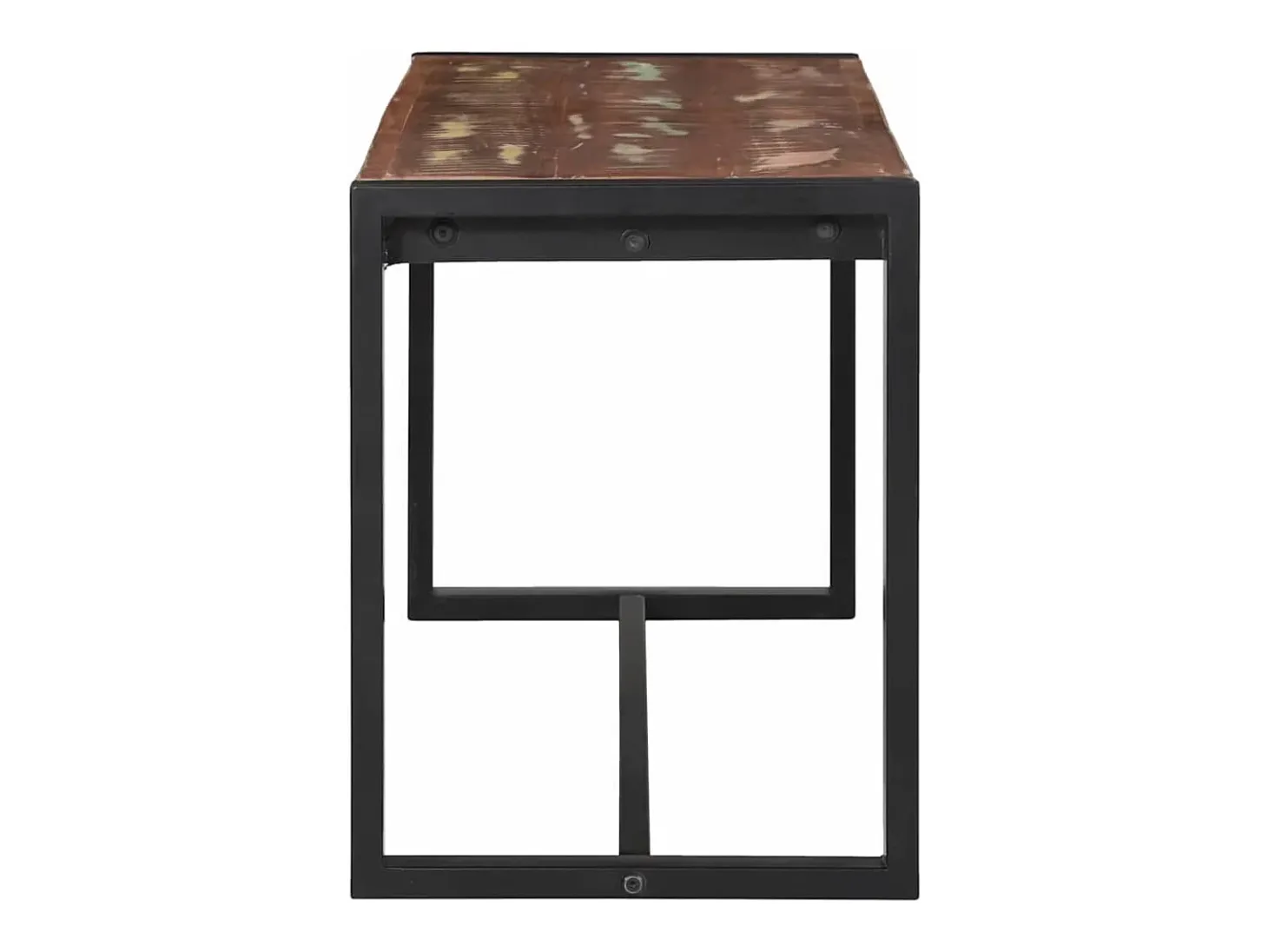 Banco Multicolor 100 x 35 x 45 cm Madera maciza recuperada