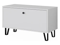 Banco para zapatos blanco 80x35.1x46 siri