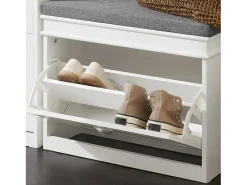 Banco Zapatero con 1 Cajón Organizador para Zapatos 60 x 24 x 51 cm FSR82-K-W SoBuy ES