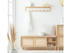 Banco Zapatero con 2 Puertas y 2 estantes FSR163-N SoBuy
