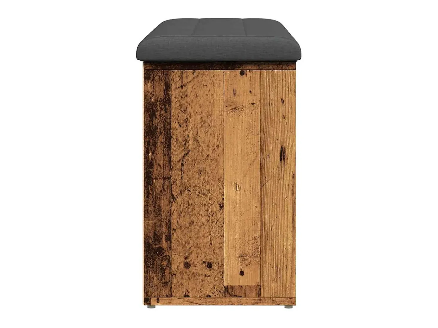 Banco zapatero de madera antigua 102x32x50 cm madera de ingeniería