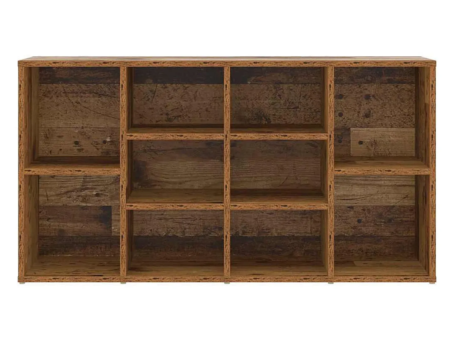 Banco zapatero Madera vieja 103 x 30 x 55 cm Madera de ingeniería