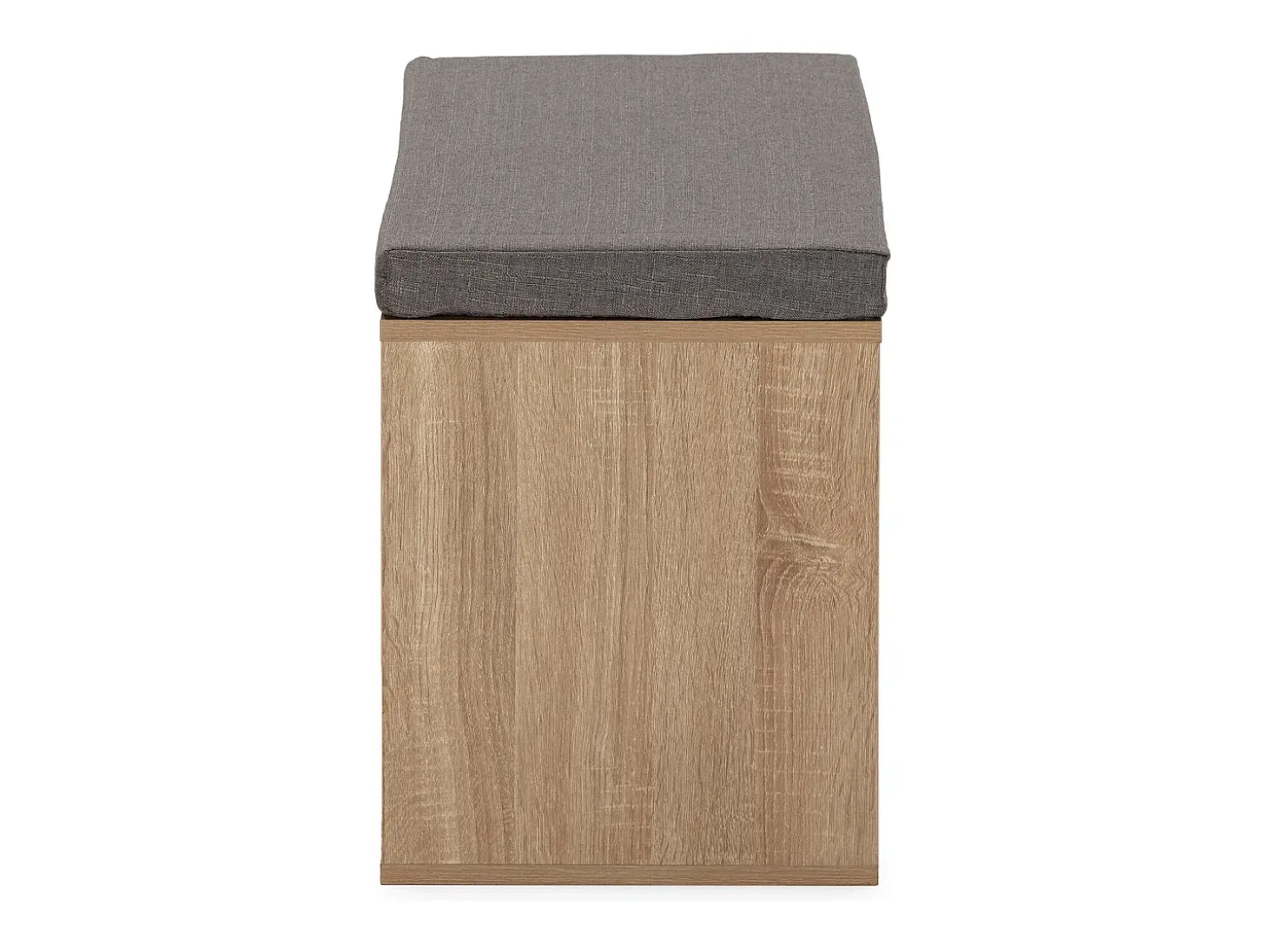 Banco zapatero Rafael Color Roble 6 Huecos y 1 Puerta