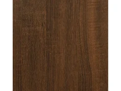 Banco zapatero roble marrón 82x32x50 cm Madera de ingeniería