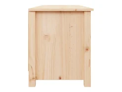 Banco zapatero 110x38x45,5 cm Madera maciza de pino