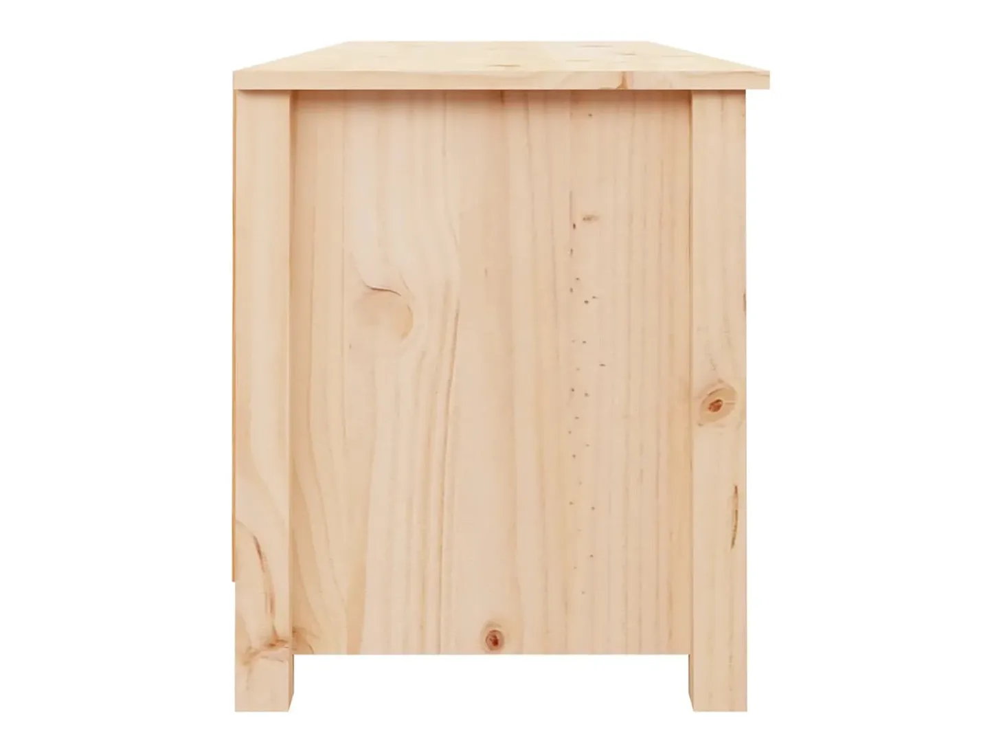 Banco zapatero 110x38x45,5 cm Madera maciza de pino