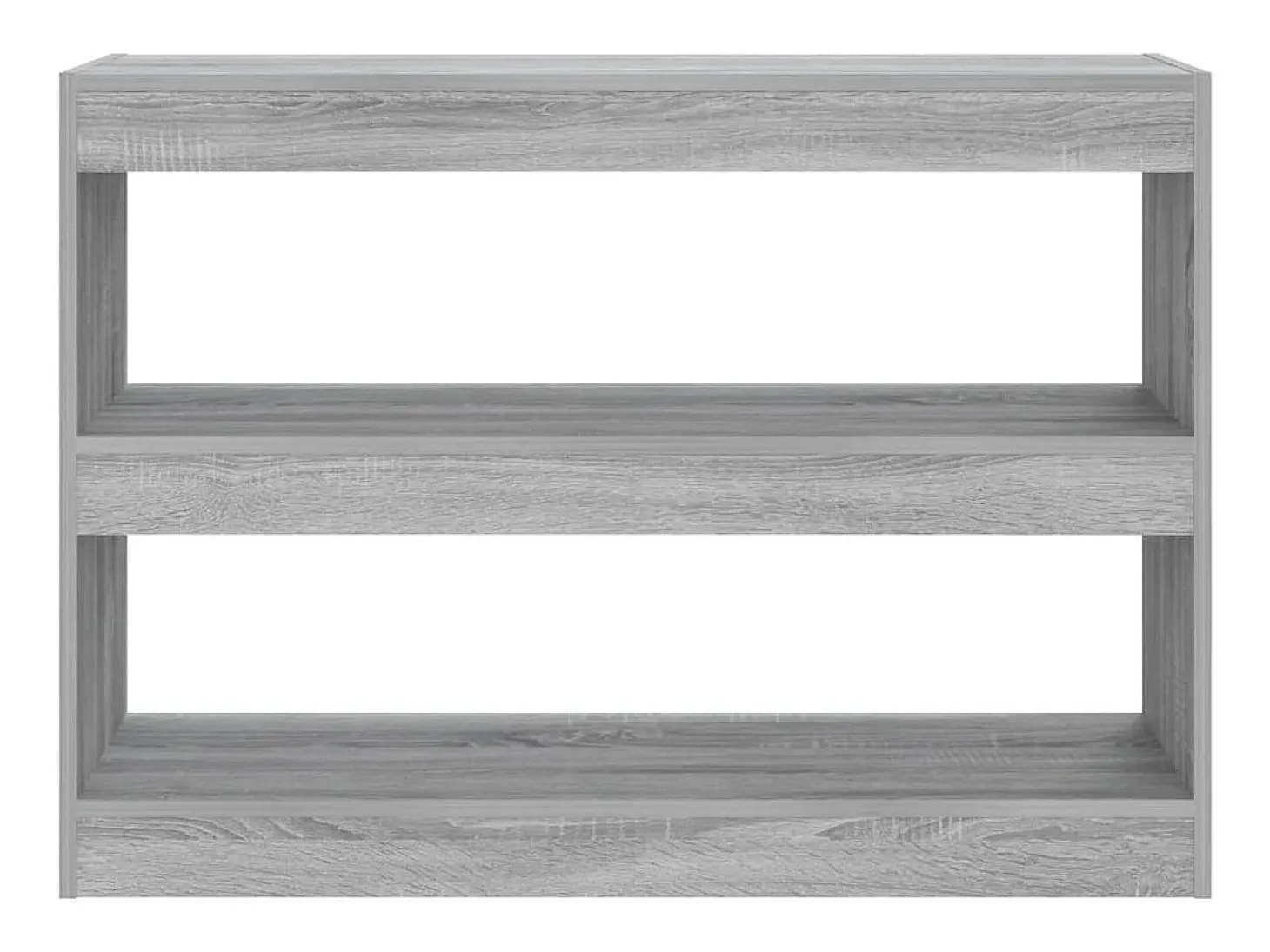 Basma Estantería/divisor de espacios gris Sonoma 100x30x72 cm