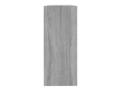 Basma Estantería/divisor de espacios gris Sonoma 100x30x72 cm
