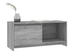 Bay Village Mueble de TV madera de ingeniería gris Sonoma 90x35x40 cm