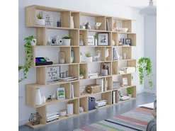 Biblioteca con 6 compartimentos - A192 cm - Athena