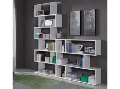 Biblioteca con 6 compartimentos - A192 cm - Athena