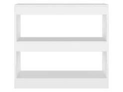 Biblioteca Estantería - divisor de espacios blanco 80x30x72 cm ES47176