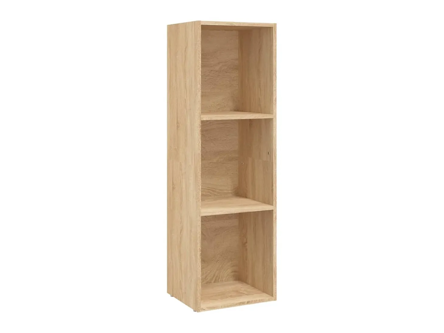 Biblioteca Estantería libros contrachapada roble 36x30x114 cm ES88956