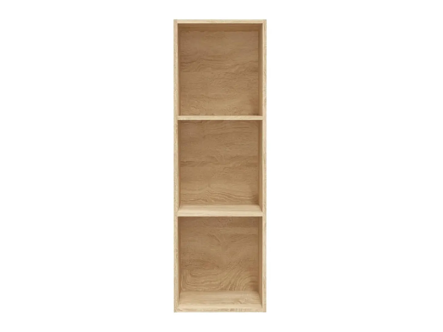 Biblioteca Estantería libros contrachapada roble 36x30x114 cm ES88956