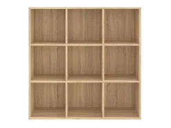 Biblioteca Estantería madera de ingeniería roble Sonoma 98x29x97,5 cm ES80410