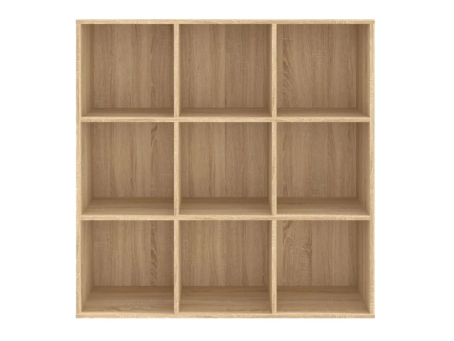 Biblioteca Estantería madera de ingeniería roble Sonoma 98x29x97,5 cm ES80410