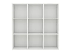 Biblioteca Estantería madera de ingeniería blanco 98x29x97,5 cm ES96424