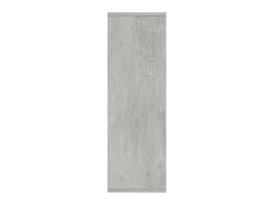 Biblioteca Estantería madera contrachapada gris 50x25x80 cm ES18510