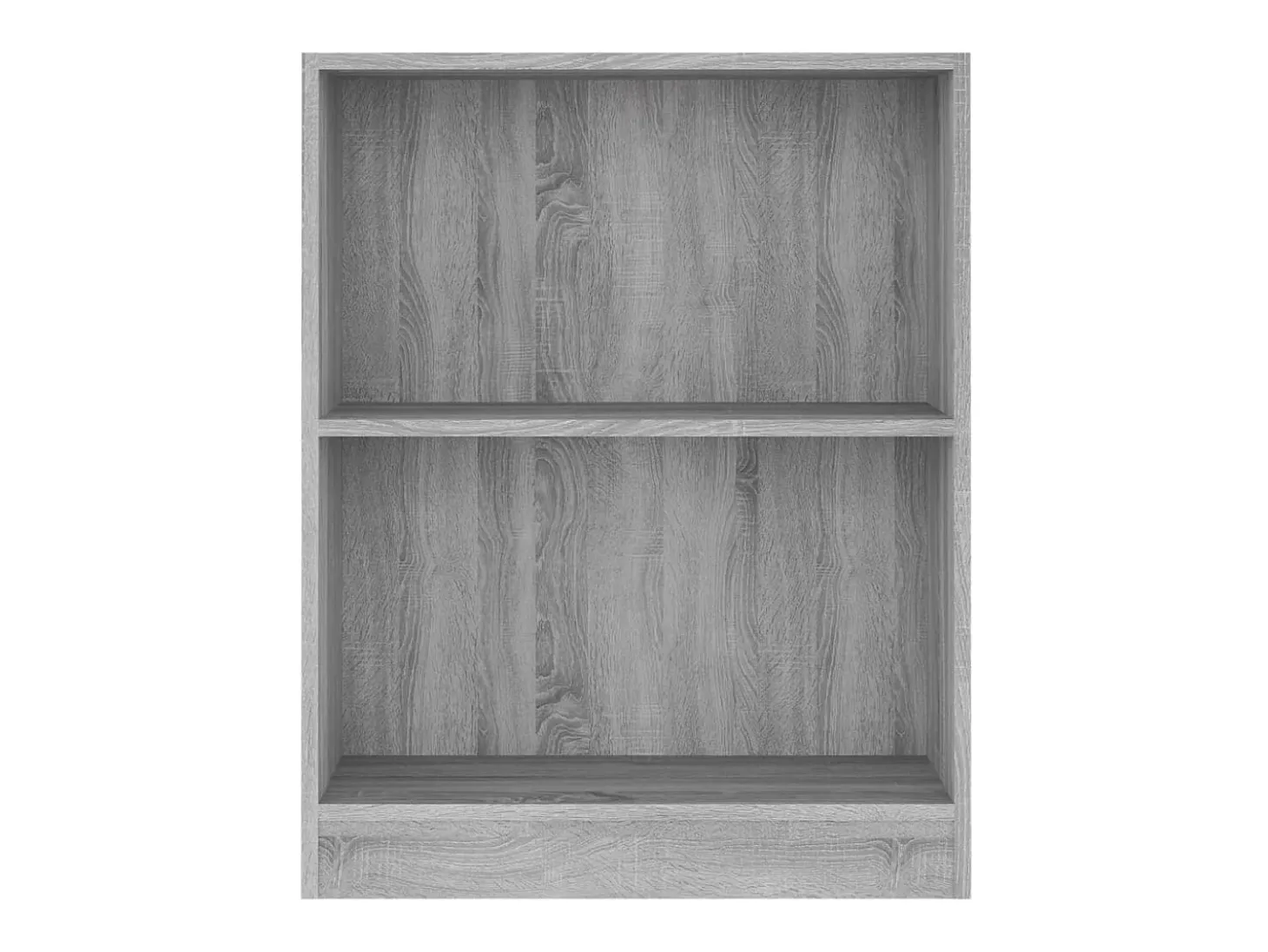 Biblioteca Estantería madera de ingeniería gris Sonoma 60x24x76 cm ES39257