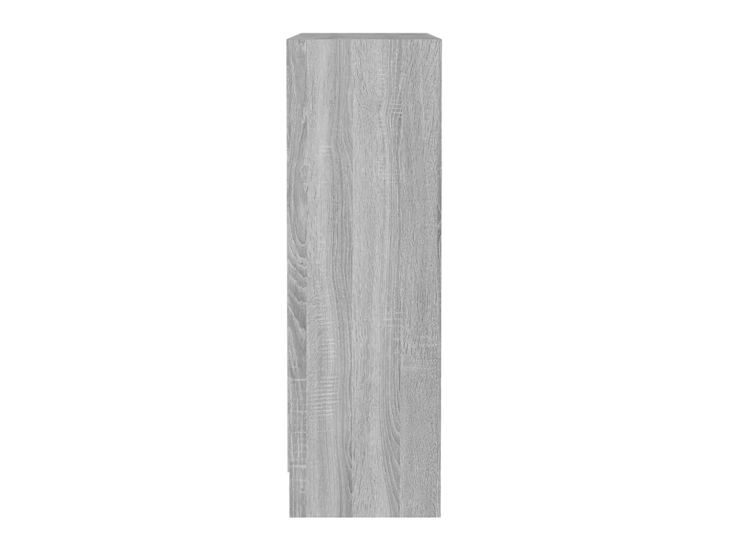 Biblioteca Estantería madera de ingeniería gris Sonoma 60x24x76 cm ES39257